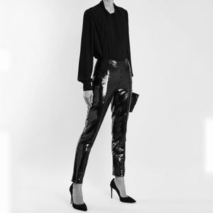 *NEW* DVF Black Sequined pants